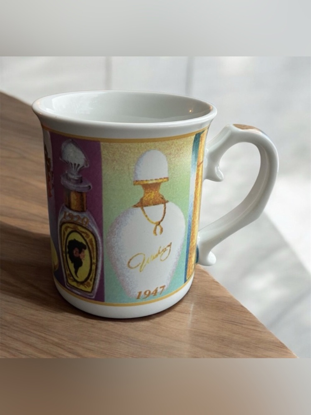 Avon Commemorative Mug Perfume Bottles 1914 to 1964 Coffee Mug Collectible